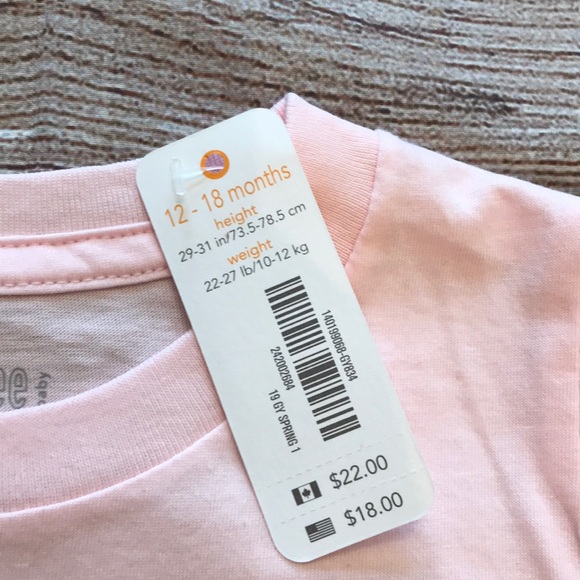 🎈Gymboree Girls 12-18m Birthday T-shirt - Picture 3 of 3